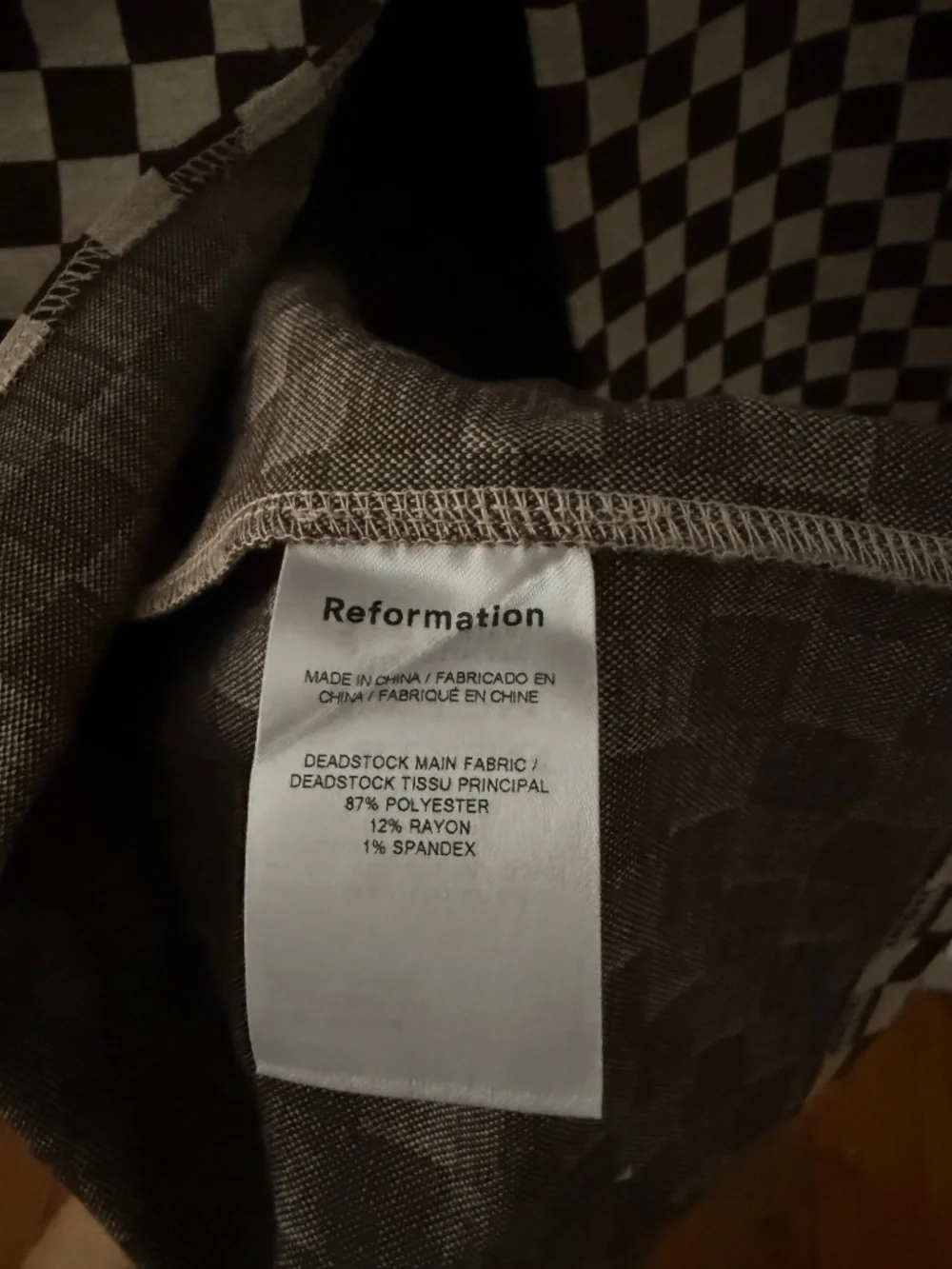 Reformation | Gingham Midi Skirt - Picture 5 of 5